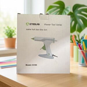 EToolab NIB 100W Power Tool Series Full Size Glue Gun Model: G100